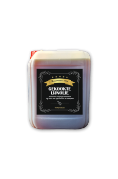 Gekookte lijnolie 5 liter